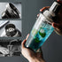 FLOW Glass Cocktail Shaker with Recipes
